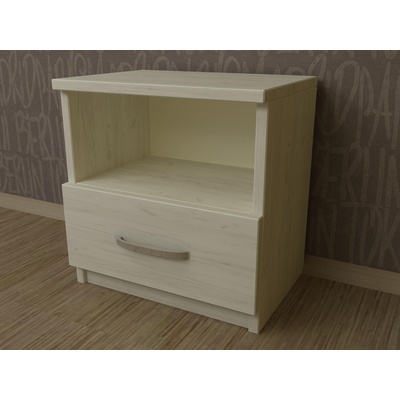 DST Нощно шкафче-dst, бял дъб