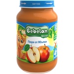 Bebelan Плодово пюре Bebelan Puree - Ябълки, 190 g (4232) - ozone