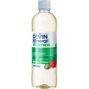 DEVIN Вода с витамини и минерали vitality с ябълка и киви, 425 ml (10473916)