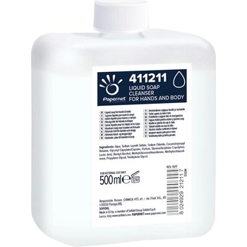 Papernet Сапун за ръце и тяло, 500 дози, 500 ml