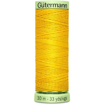 Nit PES Gütermann JEANS - extra silná 30 (30m) barva 106 - žlutá