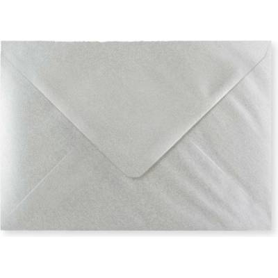 Stříbrná metalická obálka 162x229 mm (C5)