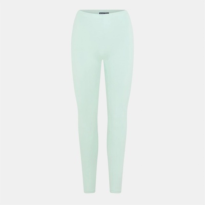 Brave Soul Клин Brave Soul Mint Leggings with Stripe Detail - Mint/Wht Stripe