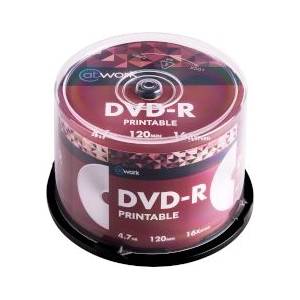 @Work DVD-R 4.7GB 16x cake 50 Printable