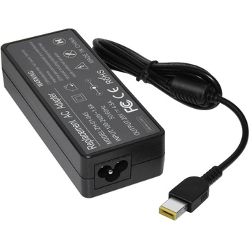 Makki Зарядно за лаптоп Makki за Lenovo 20V 4.5A 90W Square with pin - MAKKI-NA-LE-15 (MAKKI-NA-LE-15)