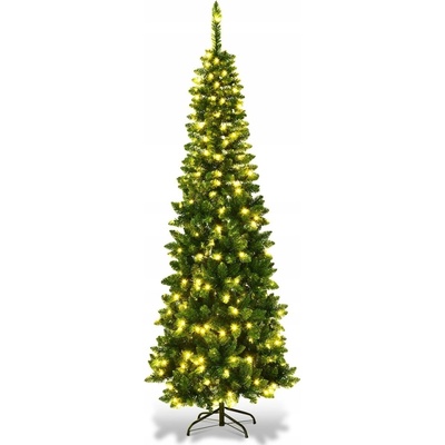 Costway Umelý vianočný stromček 181 - 200 cm