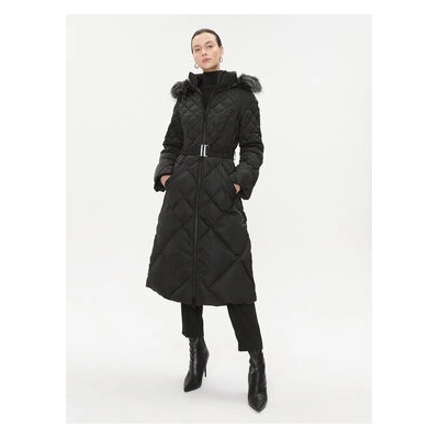 GUESS Зимно палто W3BL37 WEX52 Черен Regular Fit (W3BL37 WEX52)