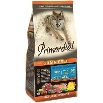 Primordial Adult Grain Free Trout and Duck 12 kg
