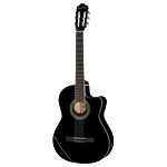 Harley Benton CG200CE-BK Classical Guitar