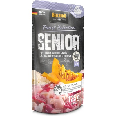 Belcando Senior mäsové menu s rýží a dýní 125 g