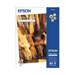 Epson Фотохартия Matte A4 167г 50 листа