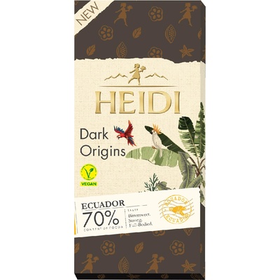 Heidi Dark Origins Ecuador hořká 70% 50 g