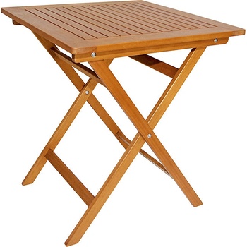 Sunfun Diana Odkládací stolek sklopný, 65 x 65 x 74 cm, dřevo z akácie 1302841