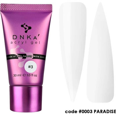 DNKA Acryl Gel 0003 Paradise 30 ml – Zboží Dáma