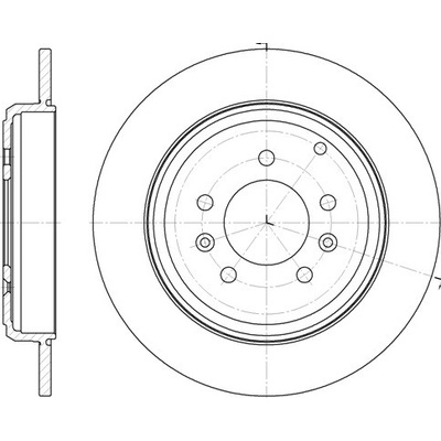 Brzdový kotúč REMSA 6330.00