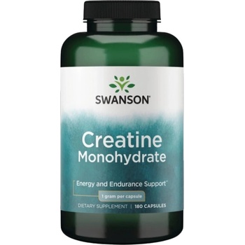 SWANSON Creatine Monohydrate 1000 mg [180 капсули]