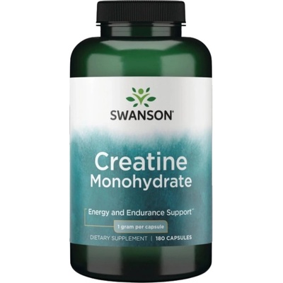 SWANSON Creatine Monohydrate 1000 mg [180 капсули]