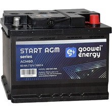 Goowei Energy 12V 60Ah 660A AGM60