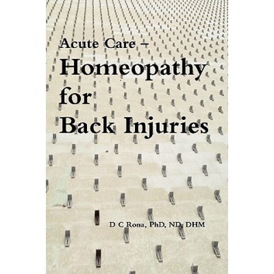 Acute Care -- Homeopathy for Back Injuries