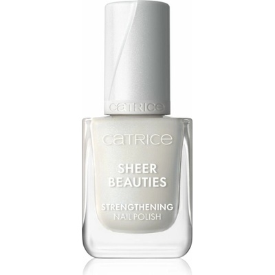 Catrice Sheer Beauties Strengthening Nail Polish posilující lak na nehty odstín 010 Milky Not Guilty 10.5 ml