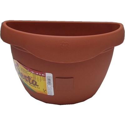 Plastia Siesta Samozavlažovací kvetináč terakota 29 cm
