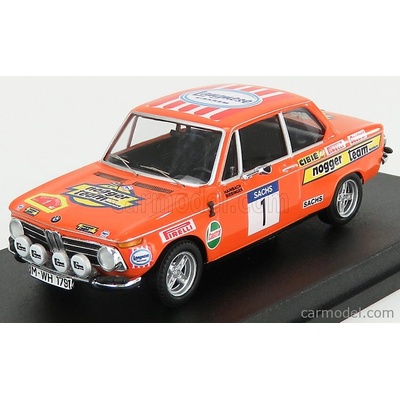 Trofeu BMW 2002 night Version N 1 Rally Trifels 1973 R.hainbach W.biebinger Orange 1:43
