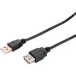 Turbo-X Cable USB2.0 Εxt. Type A M/F 3m (KY-U2E3)