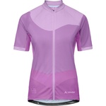 Vaude Дамска фланелка с къс ръкав за колоездене Vaude Women's Posta Full Zip Tricot III Cycling jersey - Raspberry - размер 40 (EU) (156-2550-0613)