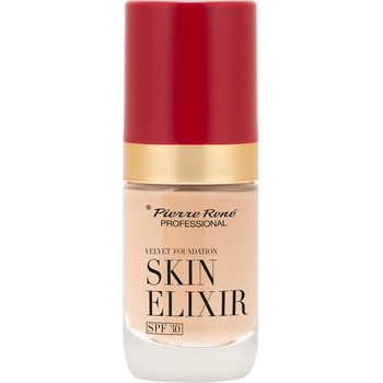 Pierre René Velvet Effect zamatový make-up SPF30 no. 01 Ivory nude 25 ml