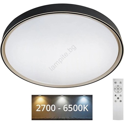 Baterie Centrum Led Димируем плафон ebro led/36w/230v 2700-6500k + дистанционно управление (bc0631)