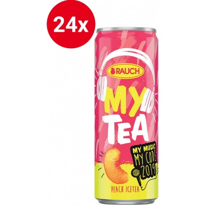 Rauch My Tea Peach 24 x 330 ml