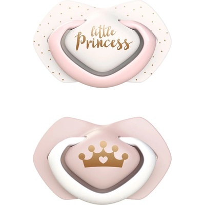 Canpol babies Royal Baby A 0-6 m биберон Pink 2 бр