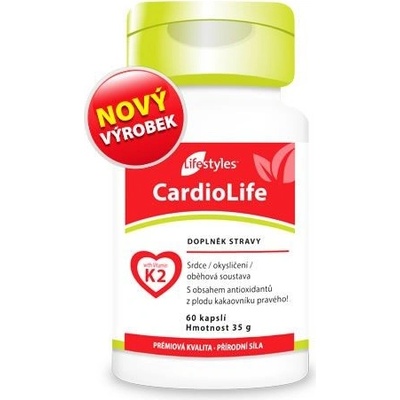 CardioLife 60 kapsulí