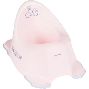 TEGA BABY Бебешко анатом. гърне "Зайчета" розово (ga01602lbpi)