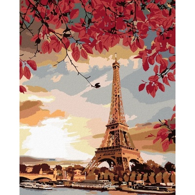 zuty Paříž a podzim 80 x 100 cm vypnuté plátno na rám 8596530053118