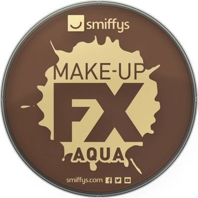 Smiffys Barva na obličej a tělo Make-up hnědý