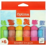Optima Асфалтова креда OPTIMA Jumbo 6 броя 100085 (100085)