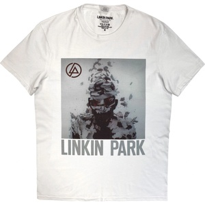 Linkin Park Living Things Cover Art Тениска с къс ръкав White L (LPTS34MW03)