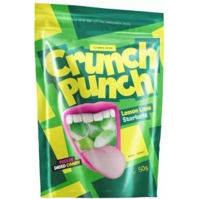CrunchPunch freeze dried candy lemon lime starballs 50 g