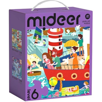 Mideer LEVEL UP! 06 Pohodové prázdniny 2v1 154 a 180 dílků
