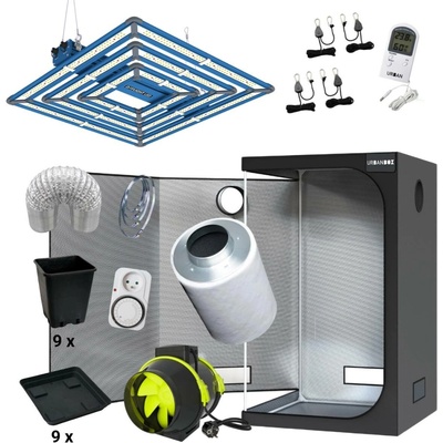 Higarden LED Set 300W Maxibright Daylight PRO 100x100x200cm