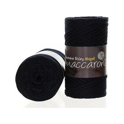 Maccaroni Abigail 3 mm černá