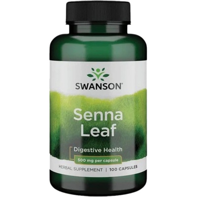 Swanson Senna Leaf 500 mg [100 капсули]