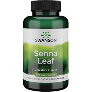 Swanson Senna Leaf 500 mg [100 капсули]