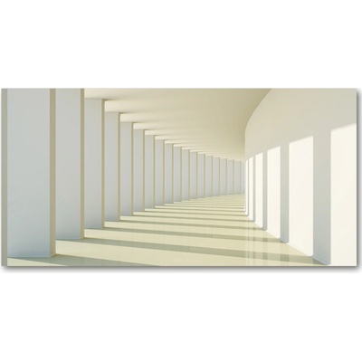 Fotoobraz na skle chodba 100x50 cm
