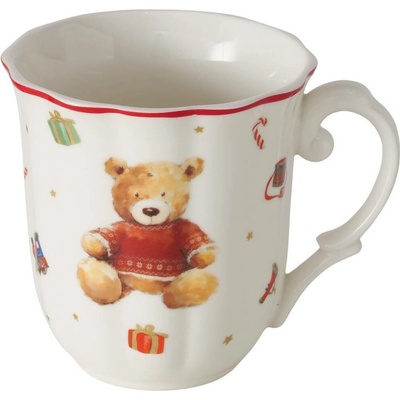 Boltze Home Hrnek s medvídkem BAILEY 350 ml bílý