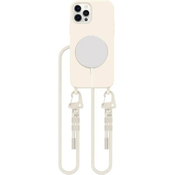 Tech-Protect Калъф Tech-Protect MagNecklace MagSafe за iPhone 12 / 12 Pro - бежов (5906302370436)