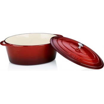 KELA Pekáč litinový s poklicí CALIDO 35 x 28,5 cm KL-11943