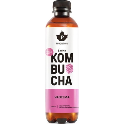 Puhdistamo Kombucha BIO raspberry 400 ml