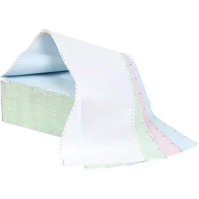 Office1 Office 1 Superstore Безконечна принтерна хартия, 240 mm, 11'', 4 пласта, цветна, 500 комплекта